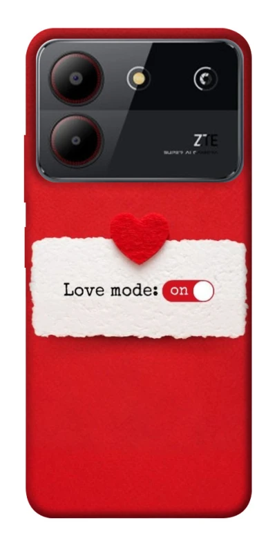 Чохол на ZTE Blade A54 4G Love Mode ON фото 1 з 1