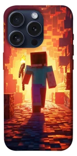 Чохол на Apple iPhone 15 Pro (6.1") Minecraft adventure фото 1 з 1