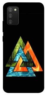 Чехол на Samsung Galaxy A02s Валькнут v4 фото 1 из 1