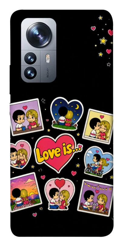 Чохол на Xiaomi 12 / 12X Love is ver.2 фото 1 з 1