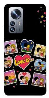 Чохол на Xiaomi 12 / 12X Love is ver.2 фото 1 з 1