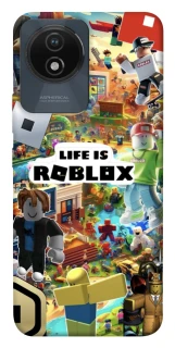 Чохол на Vivo Y02 Life is Roblox фото 1 з 1