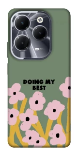 Чехол на Infinix Hot 40 Doing my best фото 1 из 1