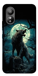 Чохол на ZTE Blade L220 Вовк під місяцем фото 1 з 1