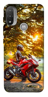 Чохол на Motorola Moto E20 Промені заходу сонця фото 1 з 1