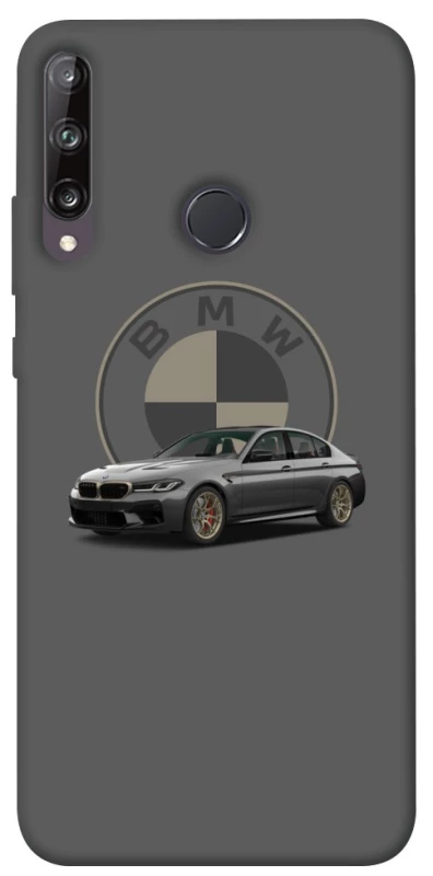 Чехол на Huawei P40 Lite E BMW grey v2 фото 1 из 1