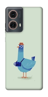 Чохол на Motorola Moto G85 Голуб-детектив фото 1 з 1