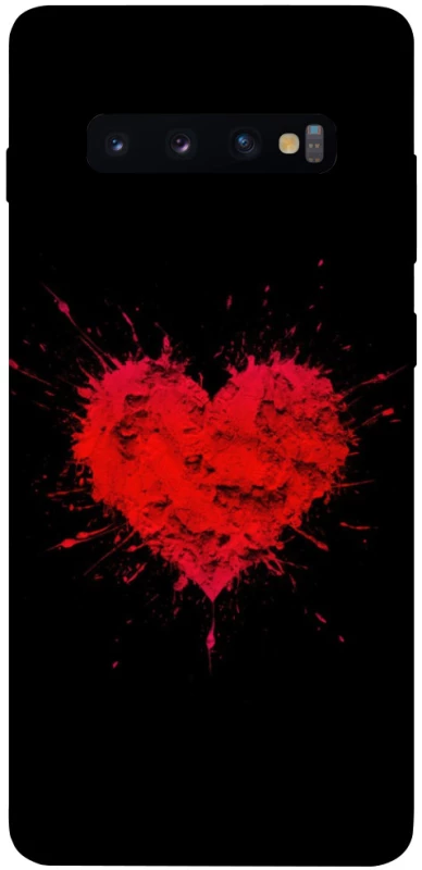 Чохол на Samsung Galaxy S10+ Splash heart фото 1 з 1