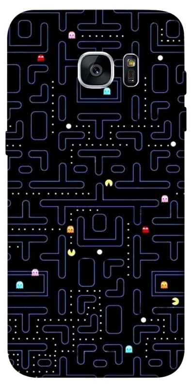 Чохол на Samsung G935F Galaxy S7 Edge Pacman фото 1 Чохол на Samsung G935F Galaxy S7 Edge Pacman фото 1 з 1