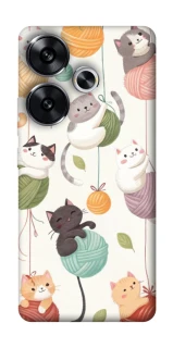 Чехол на Xiaomi Poco F6 Funny Kittens фото 1 из 1