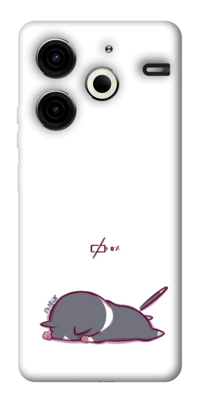 Чохол на TECNO Pova 6 Neo (LI6) The battery is dead фото 1 з 1