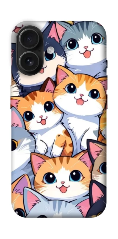 Чехол на Apple iPhone 16 Cute Cat v2 фото 1 из 1