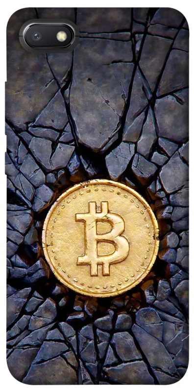 Чохол на Xiaomi Redmi 6A Bitcoin cracks фото 1 з 1