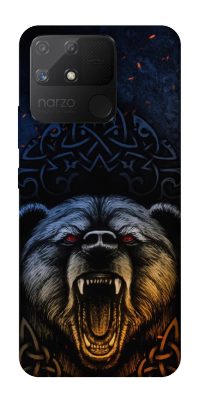 Чехол на Realme Narzo 50A Bear v2 фото 1 из 1