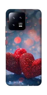 Чехол на Xiaomi 13 Red hearts фото 1 из 1