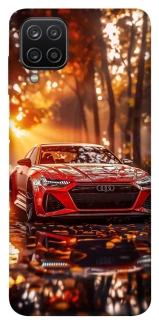 Чехол на Samsung Galaxy A12 Audi at sunset фото 1 из 1