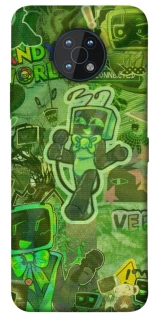 Чехол на Nokia G50 Dandysworld tv green theme фото 1 из 1