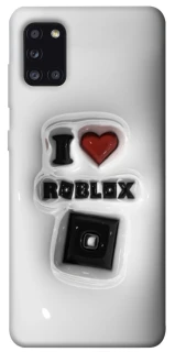 Чохол на Samsung Galaxy A31 I love Roblox фото 1 з 1