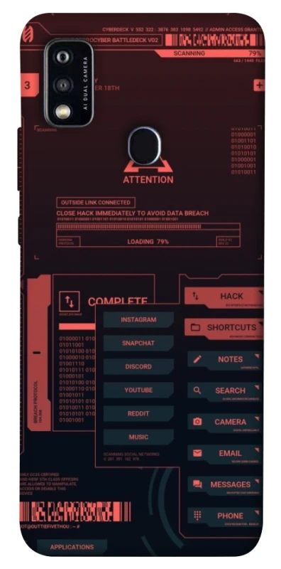 Чохол на ZTE Blade A51 Attention фото 1 з 1