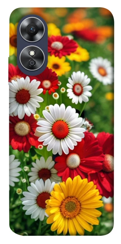 Чехол на Oppo A17 Flowers v11 фото 1 из 1
