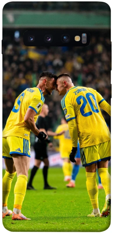 Чехол на Samsung Galaxy S10+ UA-Football ver.2 фото 1 из 1