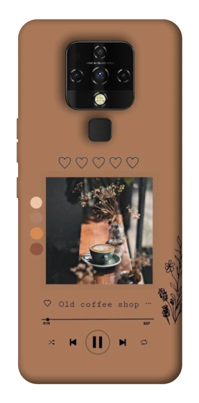 Чохол на TECNO Camon 16 SE Coffee player фото 1 з 1