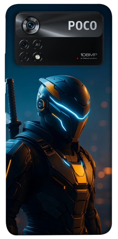 Чохол на Xiaomi Poco X4 Pro 5G Cyber Samurai фото 1 з 1