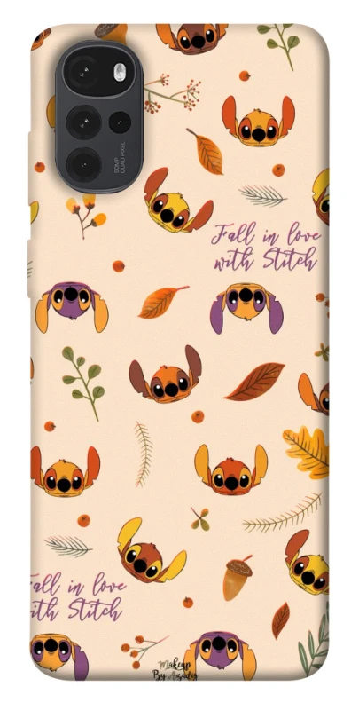 Чохол на Motorola Moto G22 Fall in love with Stitch фото 1 з 1