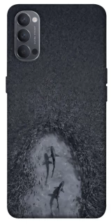 Чехол на Oppo Reno 4 Акула фото 1 из 1