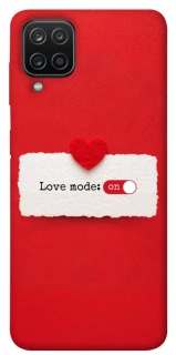 Чохол на Samsung Galaxy A12 Love Mode ON фото 1 з 1