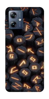 Чехол на Motorola Moto G54 Power Огненые руны фото 1 из 1
