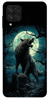 Чехол на Samsung Galaxy A22 4G Волк под луной фото 1 из 1
