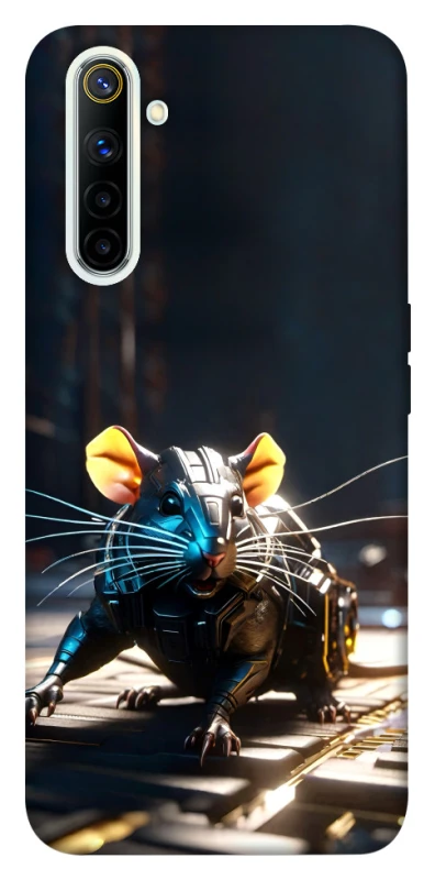 Чехол на Realme 6 Cyber rat фото 1 из 1