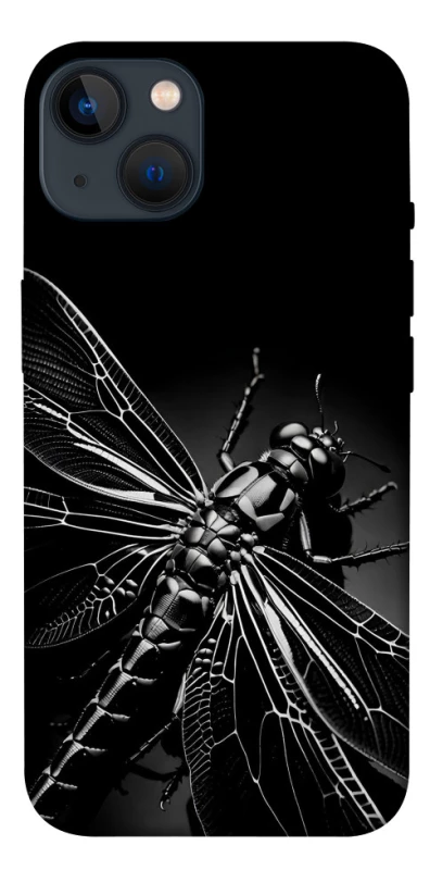 Чехол на Apple iPhone 13 (6.1") Black dragonfly фото 1 из 1