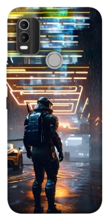 Чехол на Nokia C21 Plus Cyber character фото 1 из 1