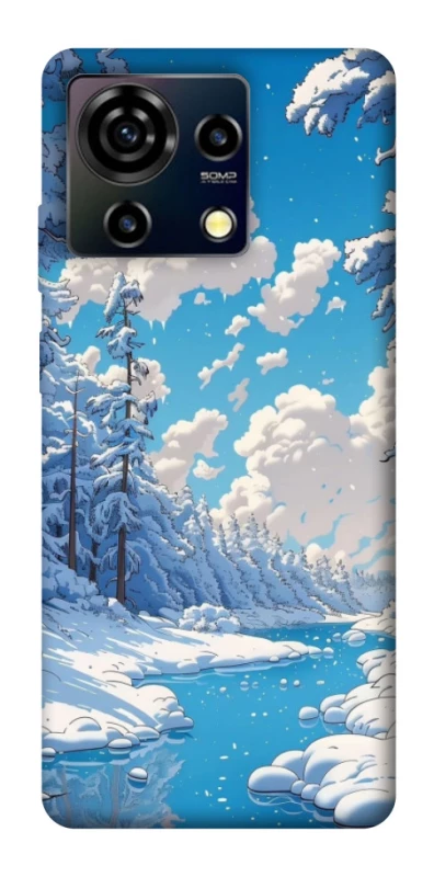 Чехол на ZTE Blade V50 Vita Winter art фото 1 из 1