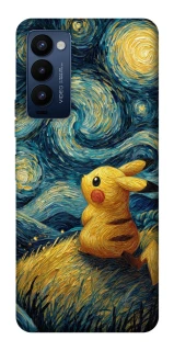 Чохол на TECNO Camon 18 Pro Pikachu and Van Gogh фото 1 з 1