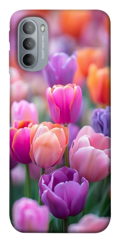 Чохол на Motorola Moto G31 Тюльпанове поле фото 1 з 1