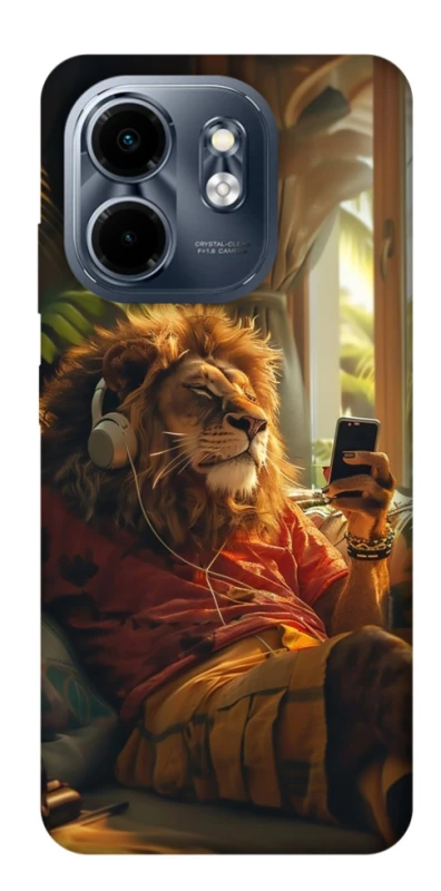 Чехол на Infinix Smart 9 4G / Hot 50i Лев v2 фото 1 из 1