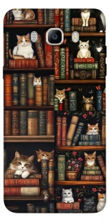 Чохол на Samsung J710F Galaxy J7 (2016) Cats & Books фото 1 з 1
