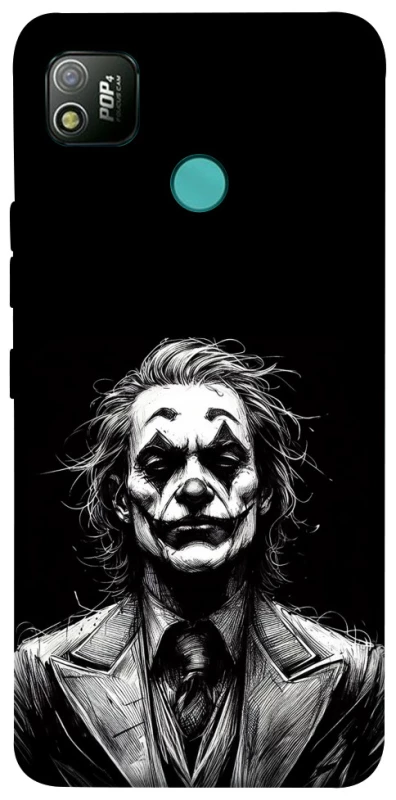 Чохол на TECNO POP 4 Joker B&W фото 1 з 1