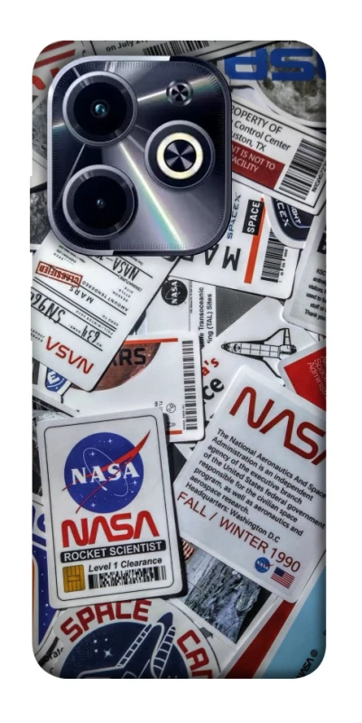 Чехол на Infinix Hot 40i NASA ver.4 фото 1 из 1