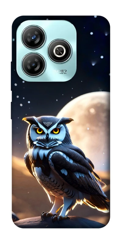 Чохол на ZTE Blade A75 4G Cyber ​​owl фото 1 з 1
