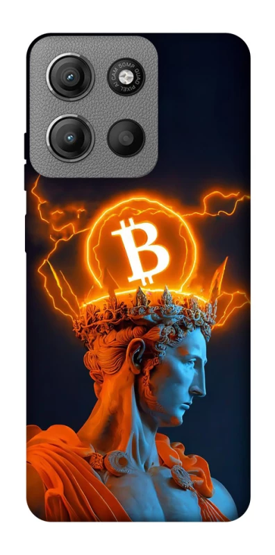 Чехол на Motorola Moto G15 Power Bitcoin God фото 1 из 1