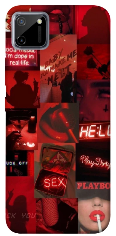 Чехол на Realme C11 Love collage ver.3 фото 1 из 1