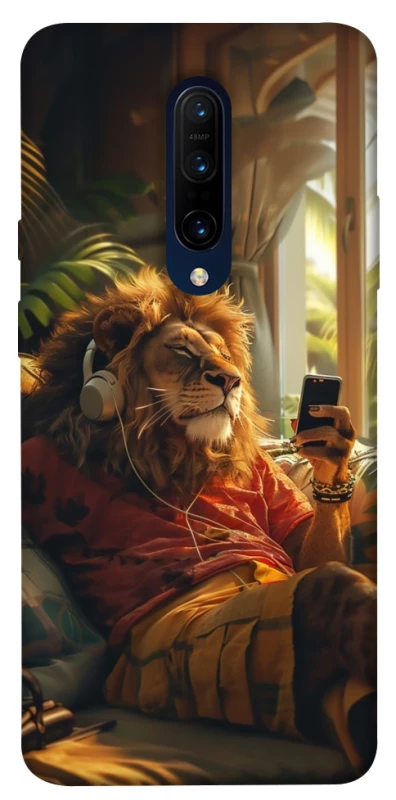 Чохол на OnePlus 7 Pro Лев v2 фото 1 з 1