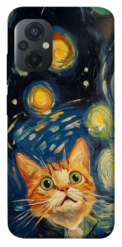 Чехол на Xiaomi Poco M5 paint cat фото 1 из 1