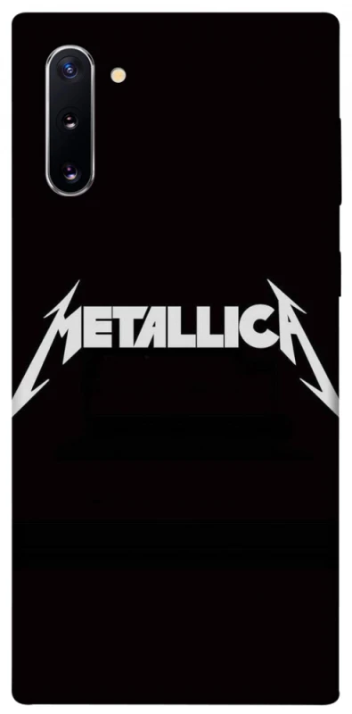 Чехол на Samsung Galaxy Note 10 Metallica logo фото 1 Чехол на Samsung Galaxy Note 10 Metallica logo фото 1 из 1