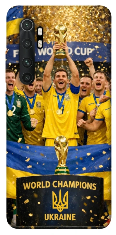 Чехол на Xiaomi Mi Note 10 Lite UA-Football ver.5 фото 1 из 1
