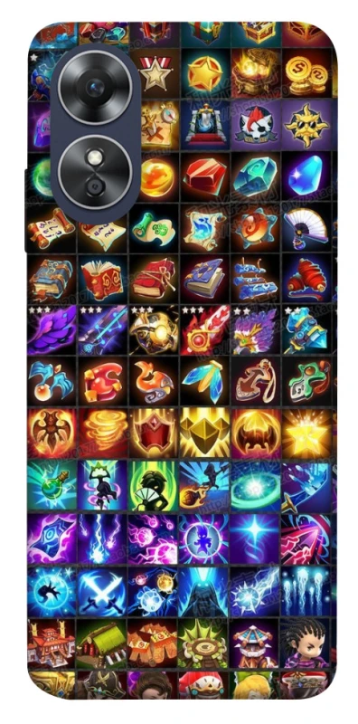 Чохол на Oppo A17 Abilities menu ver.2 фото 1 з 1